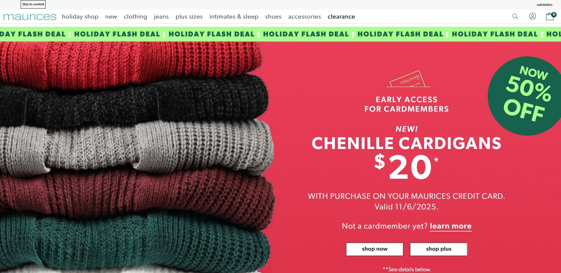 Maurices Promo Codes